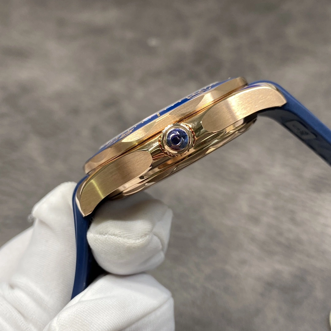 CBD Factory Omega Seamaster Diver 300M 42mm 18K Sedna Gold Blue Wave Dial Blue Ceramic Bezel (210.62.42.20.03.001) 1:1 Super Clone – DD8800 Movement Comfortable 276